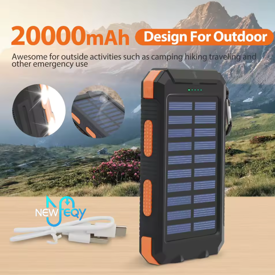 Portable Solar Charger Powerbank