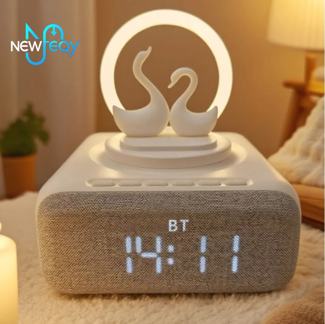 All-in-One Swan Lamp Speaker