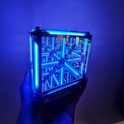 Hypercube 4D Tech Atmosphere Light