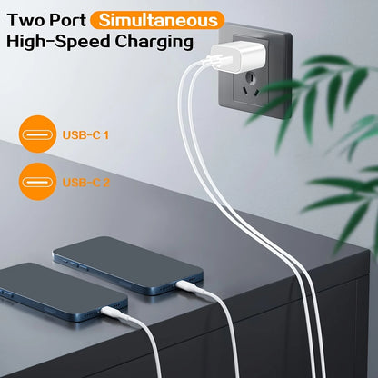 Fast Charge Kit for iPhone — 20W + 10FT USB-C Cable