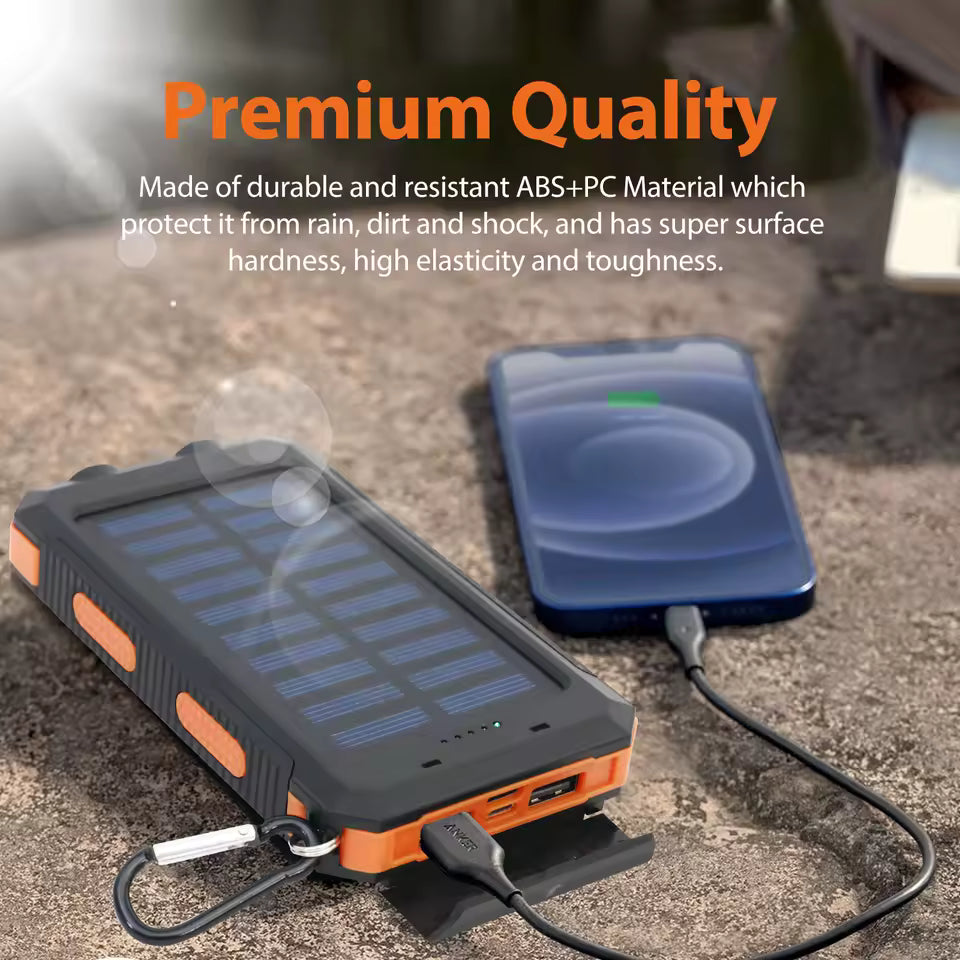 Portable Solar Charger Powerbank
