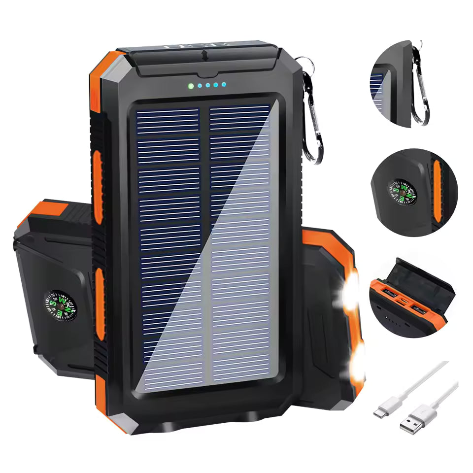 Portable Solar Charger Powerbank