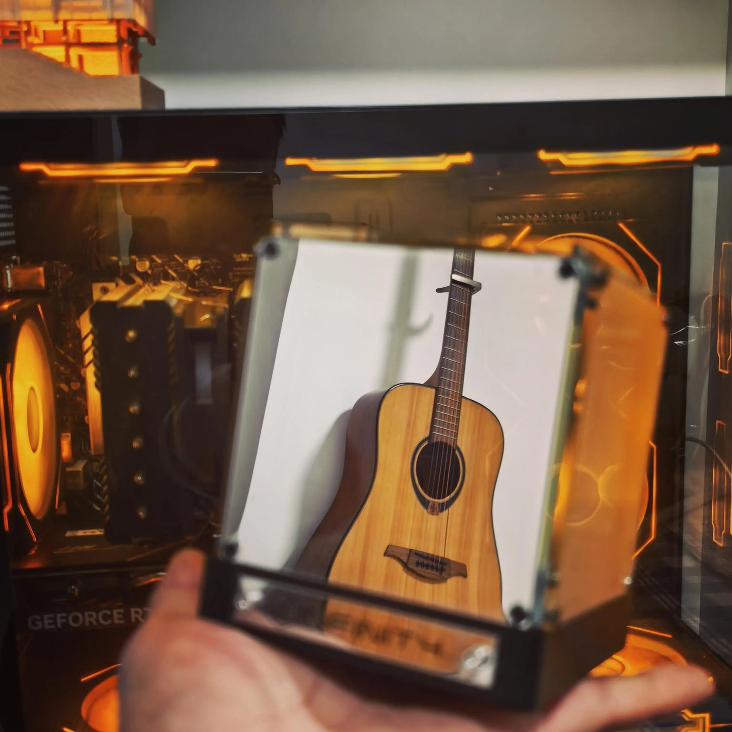 Hypercube 4D Tech Atmosphere Light