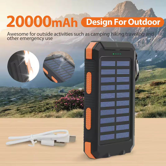 Portable Solar Charger Powerbank