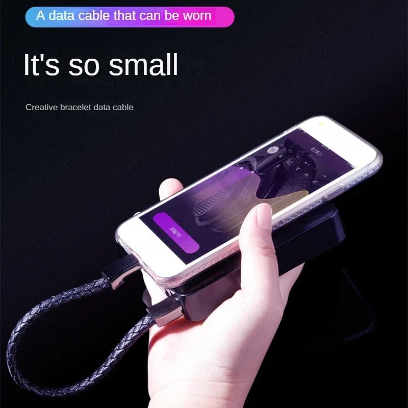 Portable USB To Type C Charging Bracelet
