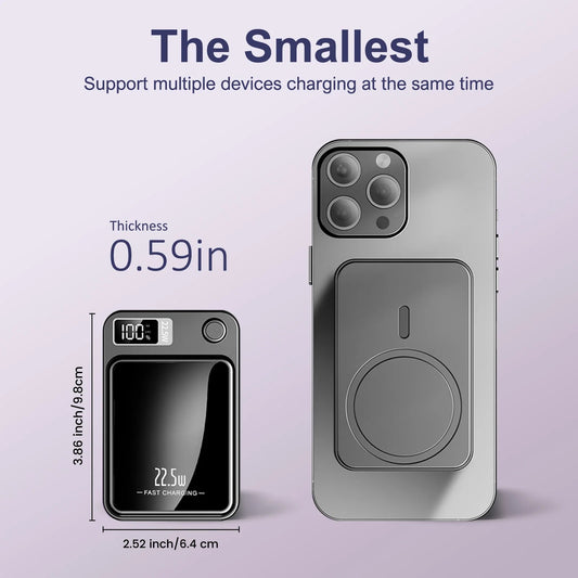 MagSafe-Compatible Magnetic Power Bank