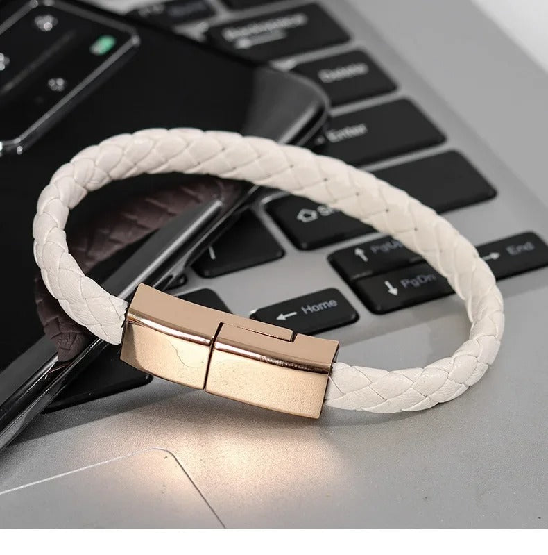 Portable USB To Type C Charging Bracelet