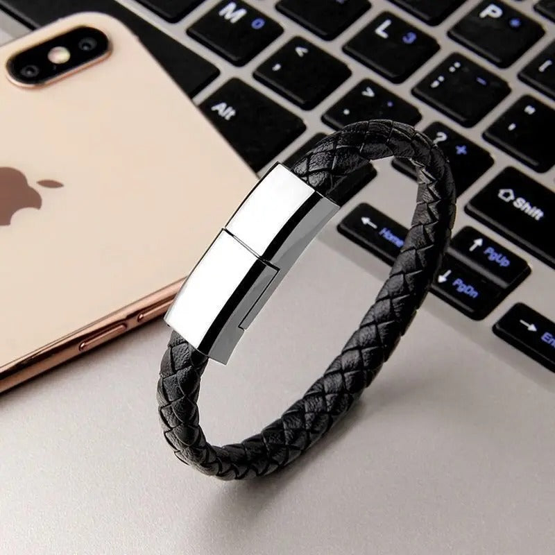 Portable USB To Type C Charging Bracelet