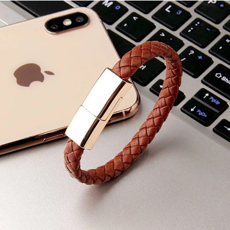 Portable USB To Type C Charging Bracelet